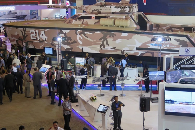 印尼雅加达军警防务、海军、空军展览会