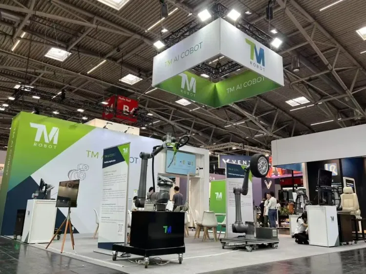 十年深耕!达明机器人德国Automatica 2025 全景展示三大AI协作应用,引领智造未来。