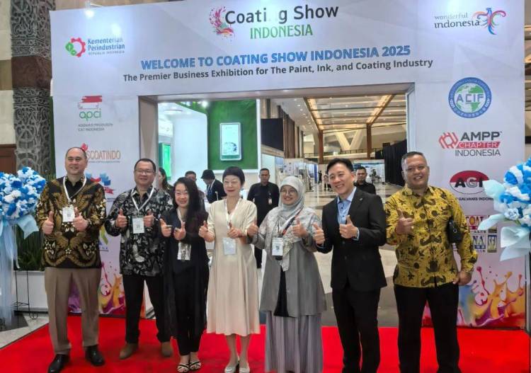 越洋跨海,贸连五洲——瑞晟新材料闪耀2025年印尼国际涂料展