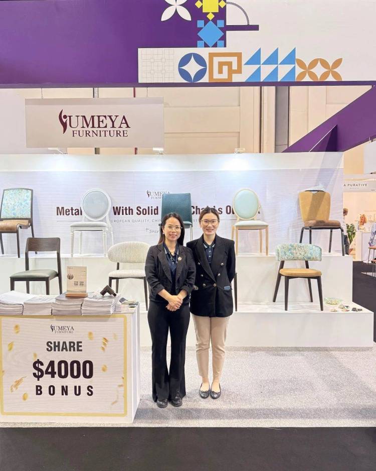 YumeyaFurniture优美雅迪拜家具展拉开帷幕Index Dubai 2025 Kicks Off!