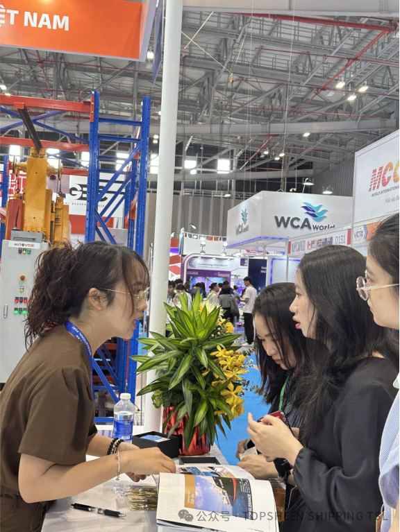 扬帆越南,共启新程—TOPSHEEN亮相2025越南国际物流展