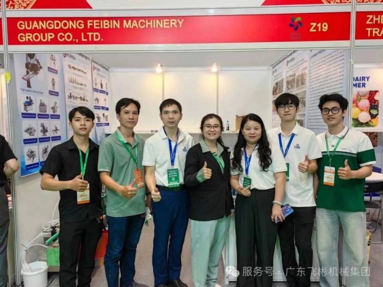圆满收官!飞彬机械亮相2025年越南胡志明国际食品包装机械展