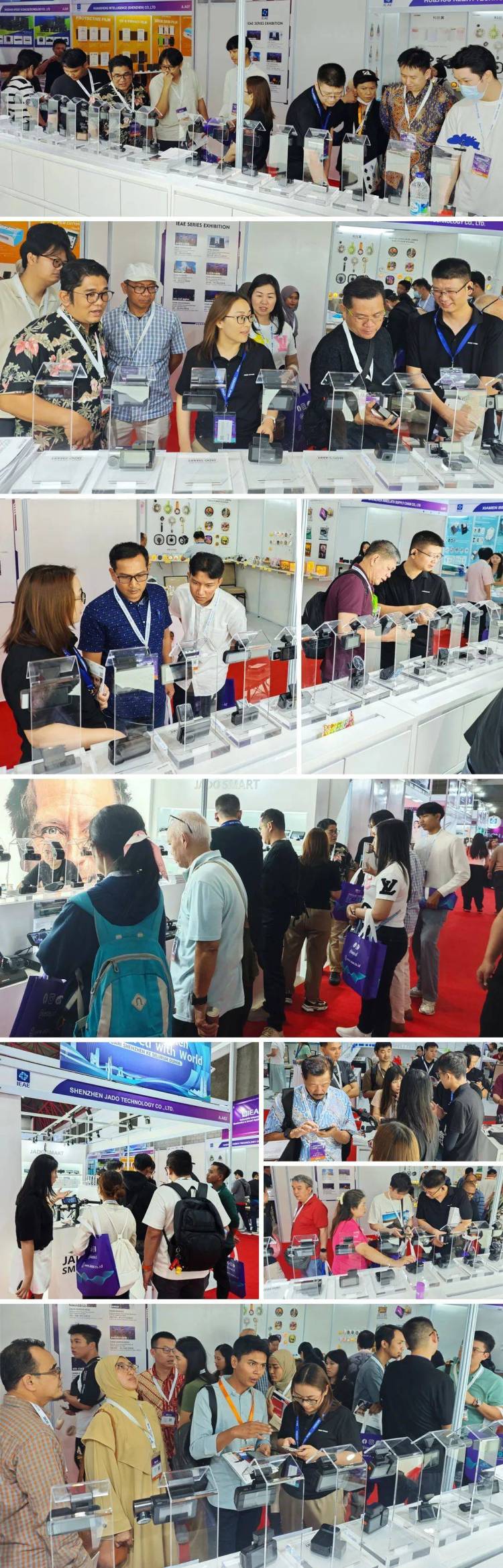 杨帆出海 JADO捷渡智能(中国)再出征-震撼亮相2025年印尼国际消费类电子展