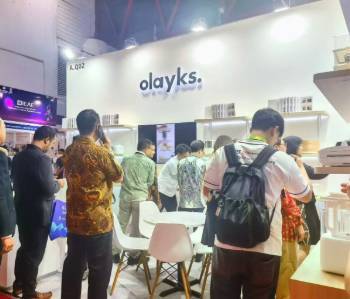 8月6日-8日olayks立时受邀印尼参展!2025印尼国际消费类电子及家用电器展现场火爆!