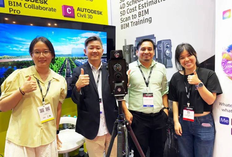 海外动态 | 四维时代亮相ARCHIDEX 2025,助力建筑行业数字化转型