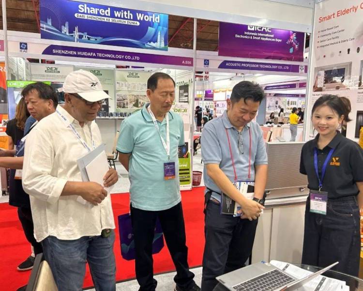 编织科技未来 | 小未科技亮相2025 IEAE 印尼电子展