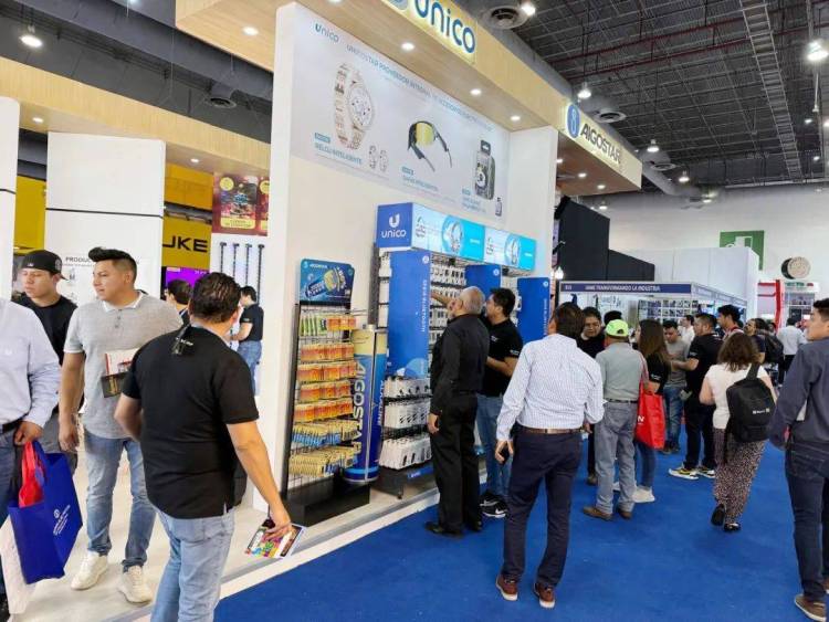 AIGOSTAR强势开拓拉美市场,闪耀2025墨西哥国际电力、照明展