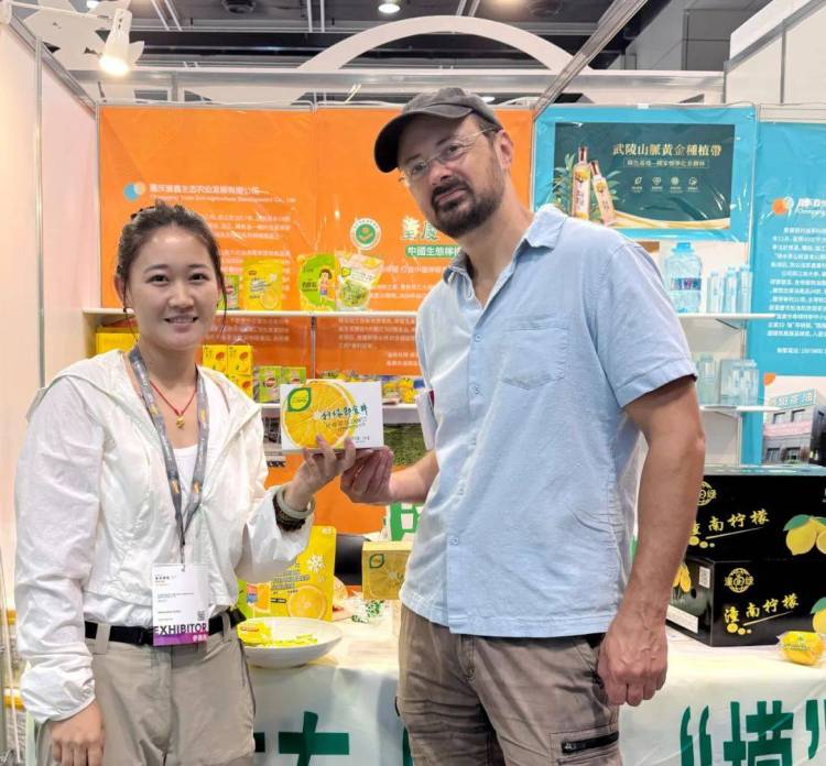 汇达柠檬参加2025香港美食博览会