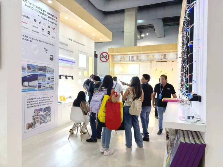 AIGOSTAR强势开拓拉美市场,闪耀2025墨西哥国际电力、照明展