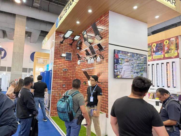 AIGOSTAR强势开拓拉美市场,闪耀2025墨西哥国际电力、照明展