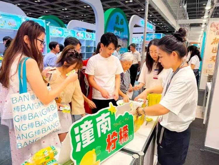 汇达柠檬参加2025香港美食博览会