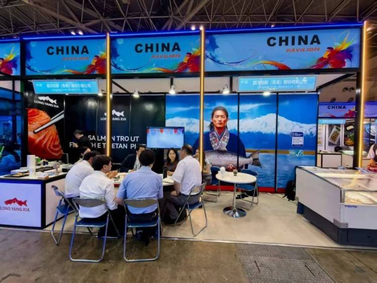 中国水产国家展团亮相2025年第27届日本国际水产品与技术展览会