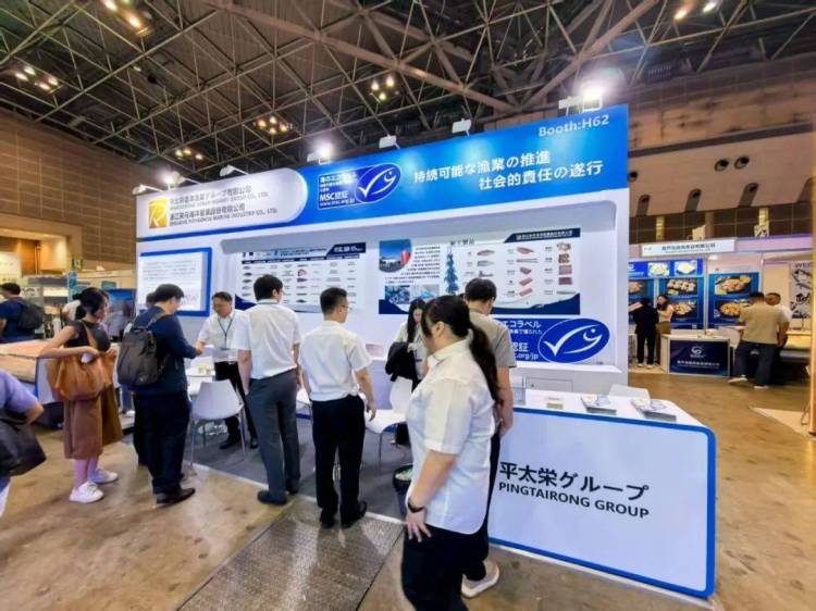 中国水产国家展团亮相2025年第27届日本国际水产品与技术展览会