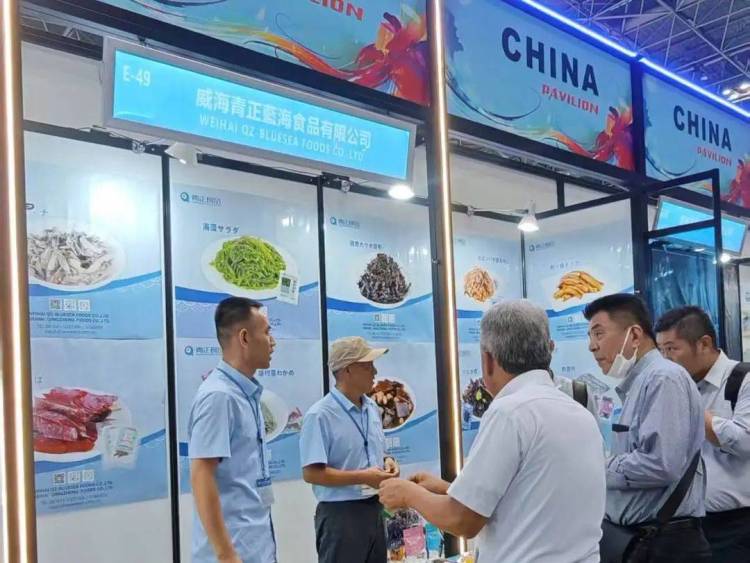 中国水产国家展团亮相2025年第27届日本国际水产品与技术展览会