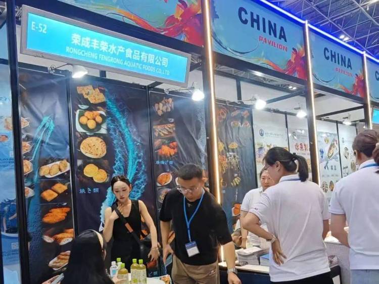 中国水产国家展团亮相2025年第27届日本国际水产品与技术展览会