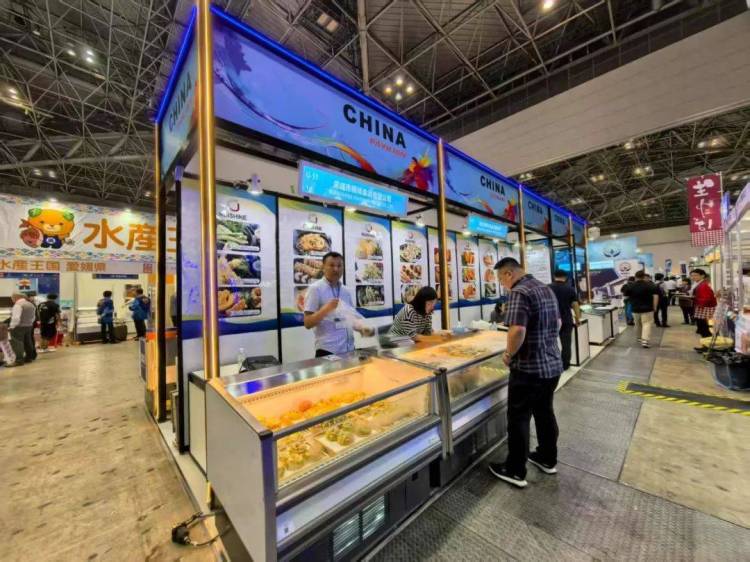中国水产国家展团亮相2025年第27届日本国际水产品与技术展览会