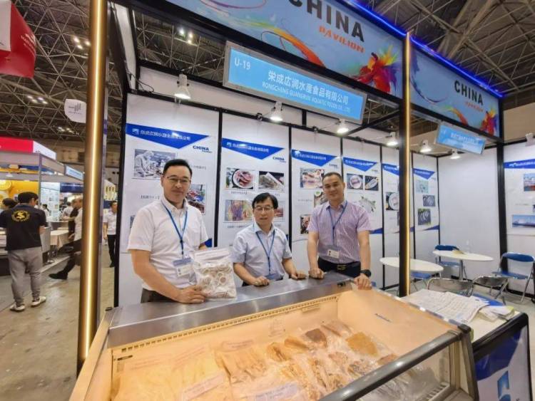 中国水产国家展团亮相2025年第27届日本国际水产品与技术展览会