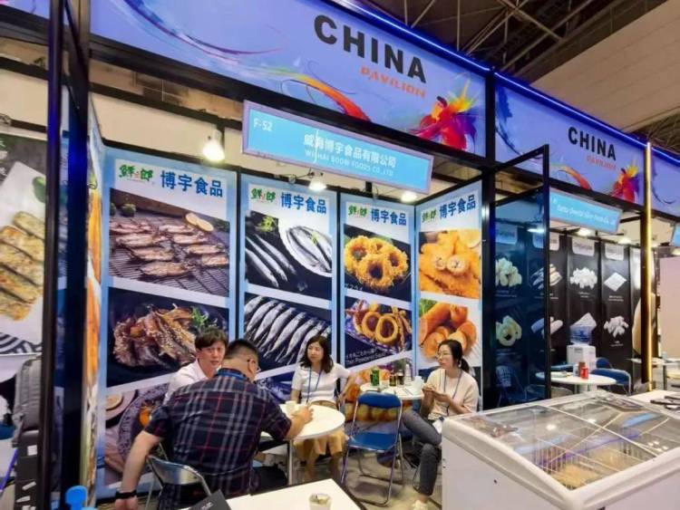 中国水产国家展团亮相2025年第27届日本国际水产品与技术展览会