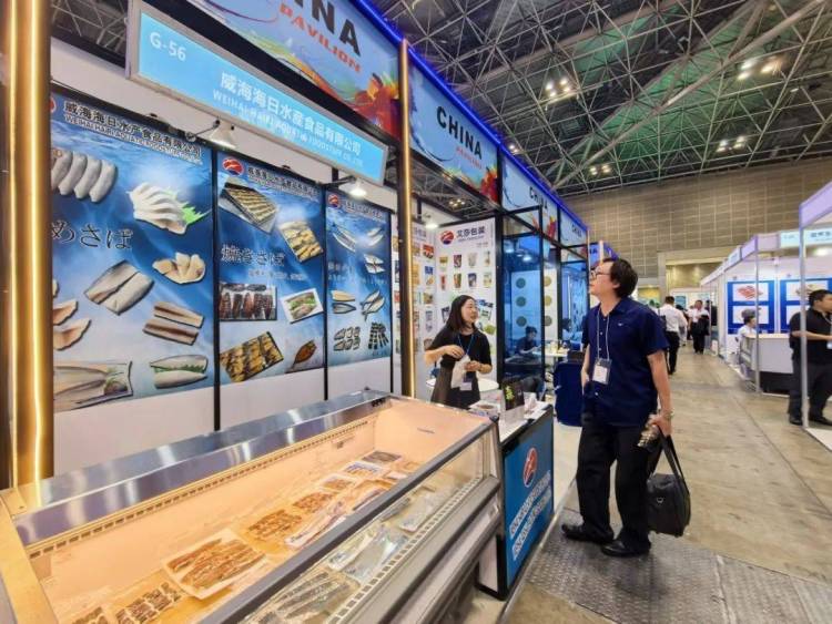 中国水产国家展团亮相2025年第27届日本国际水产品与技术展览会