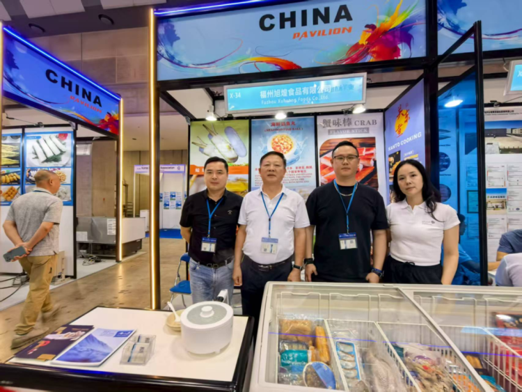 中国水产国家展团亮相2025年第27届日本国际水产品与技术展览会