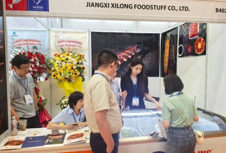 以“鳗”为媒,“鲜”机共赢 | 天马科技集团旗下海德食品、西龙食品亮相2025年越南国际水产渔业加工展