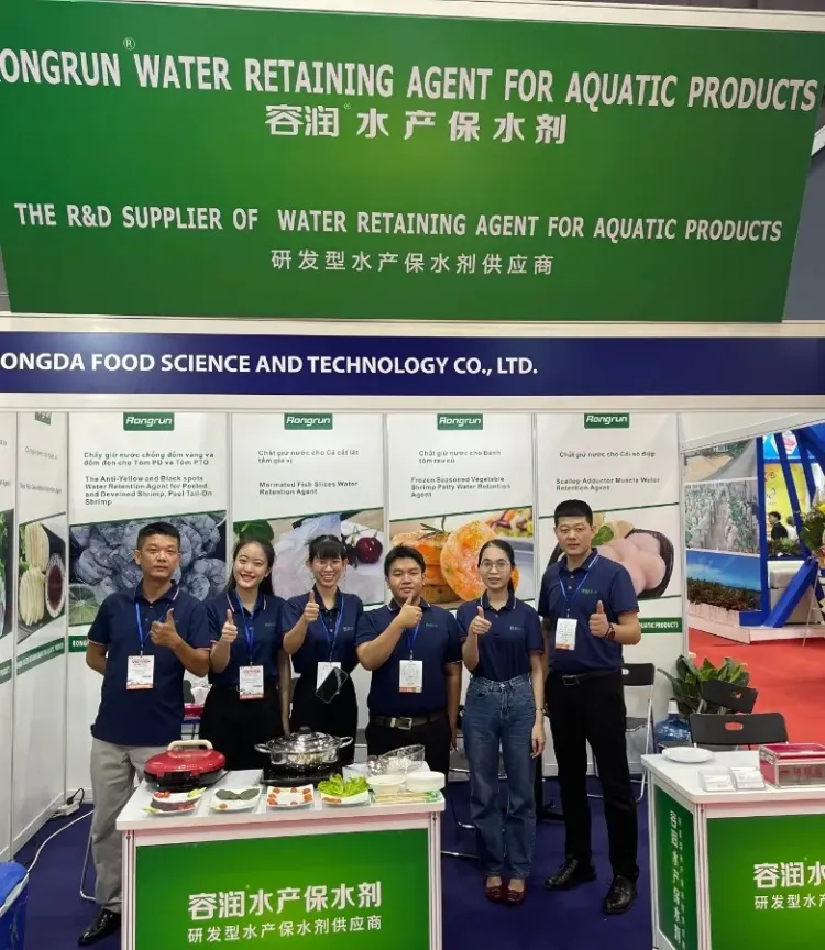 聚焦2025年越南国际水产渔业加工展,容润水产:以无磷科技,定义水产保水新高度!