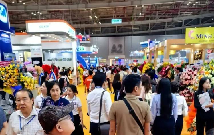 以“鳗”为媒,“鲜”机共赢 | 天马科技集团旗下海德食品、西龙食品亮相2025年越南国际水产渔业加工展