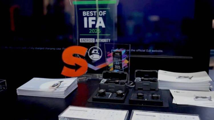 大疆携Mic 3、Osmo 360等新品亮相IFA 2025柏林国际电子消费品展览会