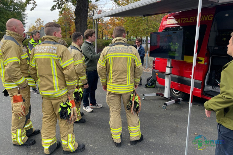 5GAPS项目在汉诺威展区展示应急服务(BOS)研究成果