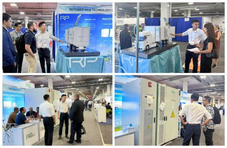 瑞能新动力携多款储能解决方案亮相2025美国国际太阳能展