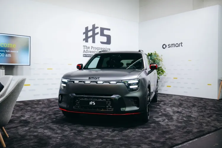 smart 亮相2025年IAA MOBILITY慕尼黑车展,演绎未来新奢出行