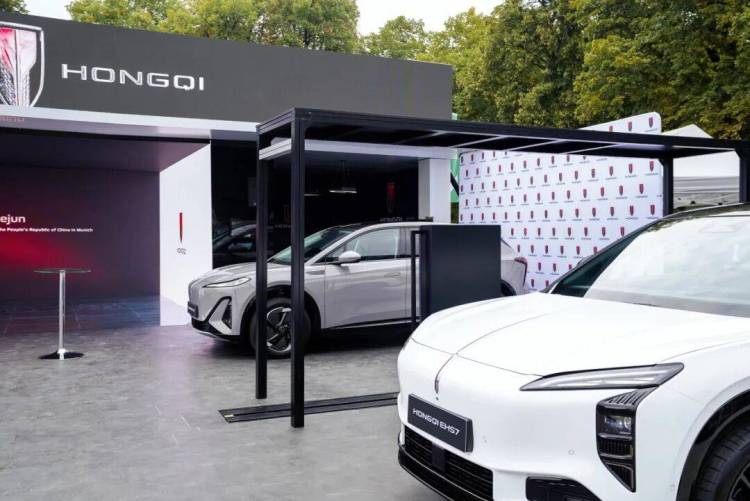 2025年慕尼黑国际车展,红旗天工06欧洲首秀即出圈,来自东方的美学暴击!