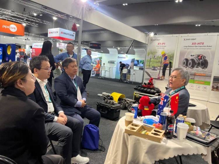 在袋鼠之国,中仪股份Easy-Sight闪耀2025年南半球非开挖技术盛会