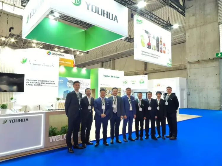 友华新材料亮相2025年欧洲标签展 彰显中国智造全球竞争力