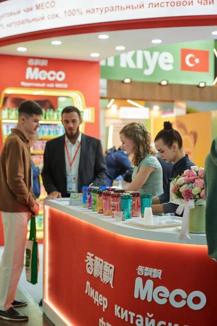 香飘飘闪耀2025年莫斯科国际食品展,创新产品加速海外市场布局!