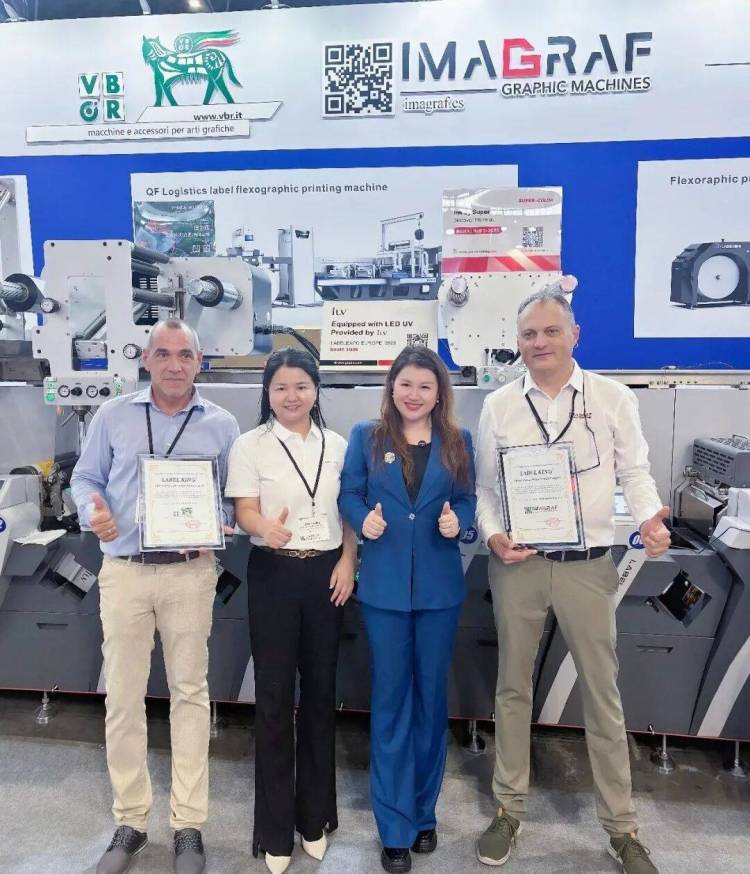 【展会直击】前润科技携S5-370柔印机闪耀2025年欧洲国际标签印刷展,惊艳巴塞罗那!