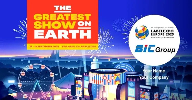 BIC Group布瑞特 完美收官丨Labelexpo Europe 2025年欧洲标签包装印刷展览会