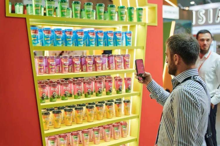 香飘飘闪耀2025年莫斯科国际食品展,创新产品加速海外市场布局!