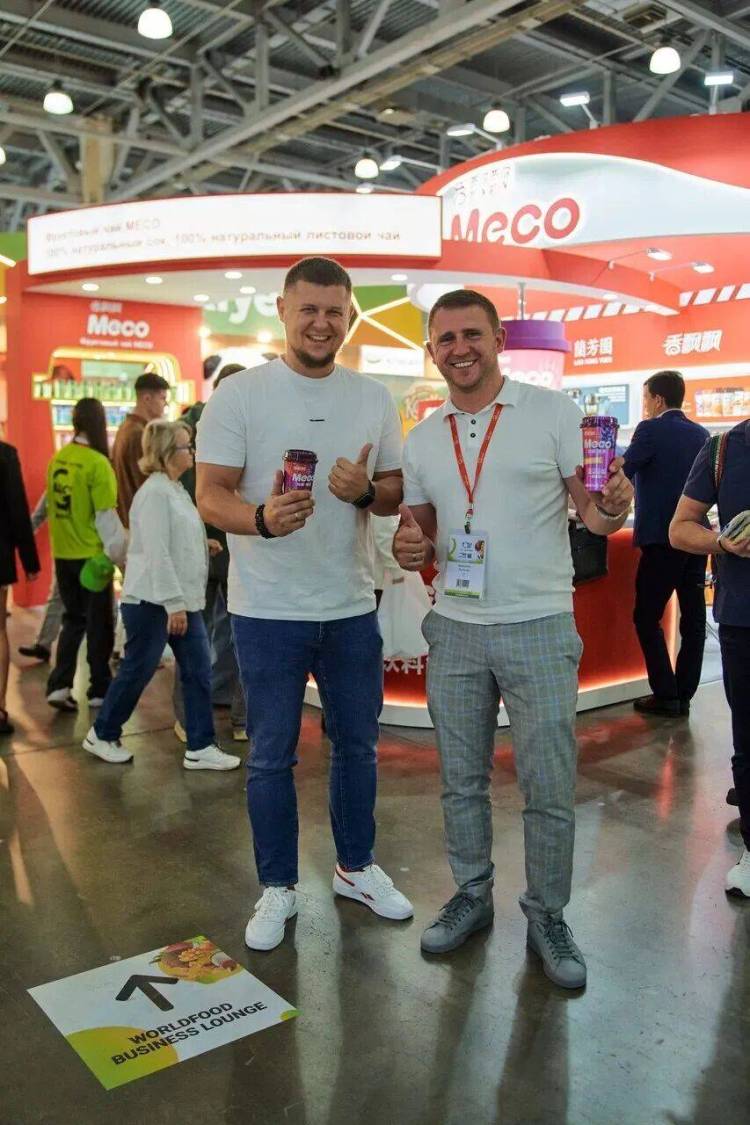 香飘飘闪耀2025年莫斯科国际食品展,创新产品加速海外市场布局!