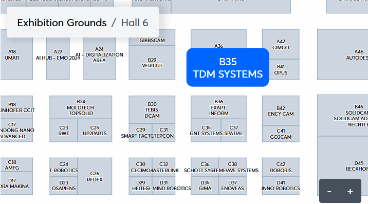 TDM Systems与您相约德国汉诺威机床展EMO Hannover 2025