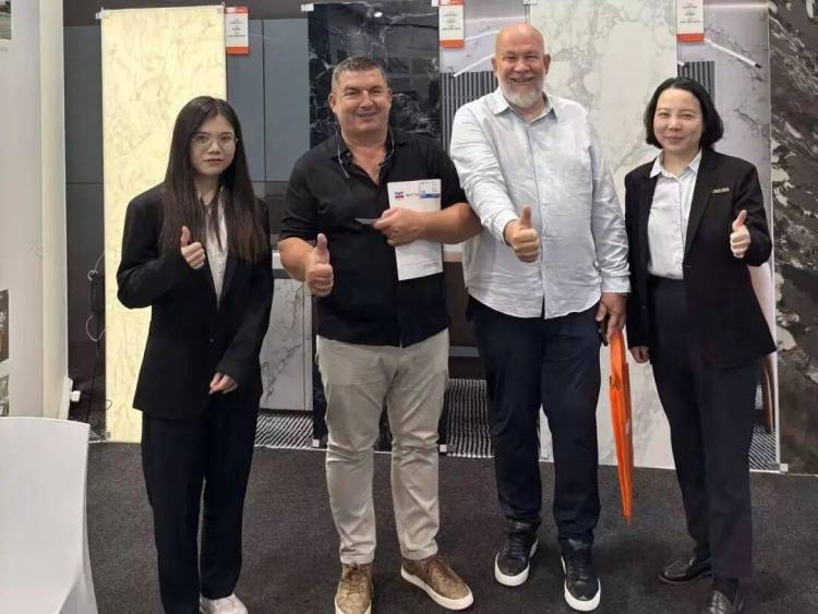 与世界对话,奥维公司盛装亮相2025年意大利国际石材展!