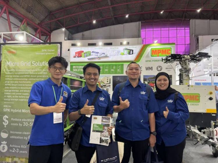 首帆动力MPMC闪耀2025年第23届印尼国际电力展,新品首发获全球客户瞩目