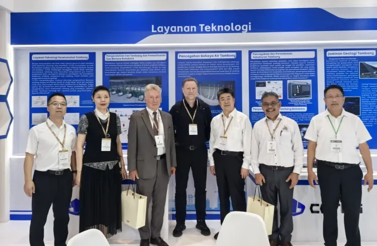 中国煤科参加2025年第23届印尼国际采矿与选矿设备展览会