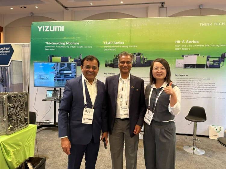 伊之密携先进技术成果亮相2025年北美国际铸造及压铸技术展览会