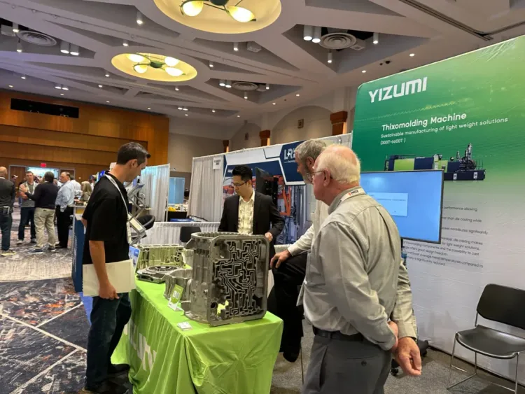 伊之密携先进技术成果亮相2025年北美国际铸造及压铸技术展览会