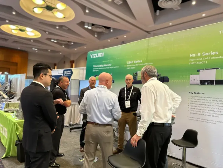 伊之密携先进技术成果亮相2025年北美国际铸造及压铸技术展览会