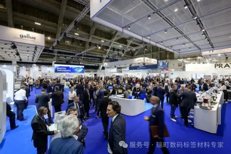 瑞町亮相2025年欧洲标签展 | UV喷墨标签材料引领数码印刷新趋势