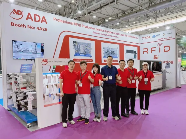 展会回顾 | 艾达设备闪耀2025欧洲标签展,创新产品引爆全场关注