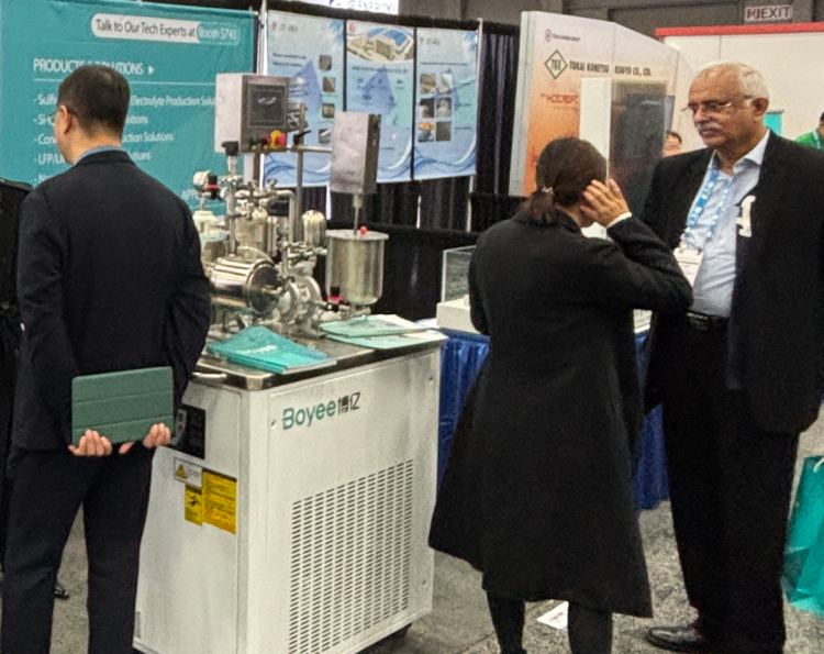 博亿工业亮相 2025 北美电池展,发布新一代锂电材料纳米制备工艺设备及产线解决方案!