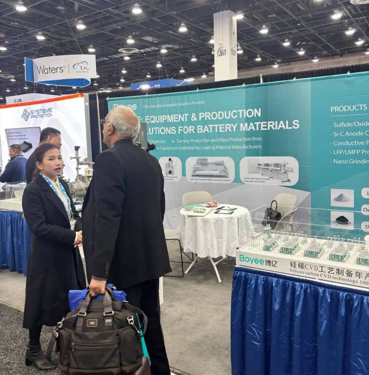 博亿工业亮相 2025 北美电池展,发布新一代锂电材料纳米制备工艺设备及产线解决方案!